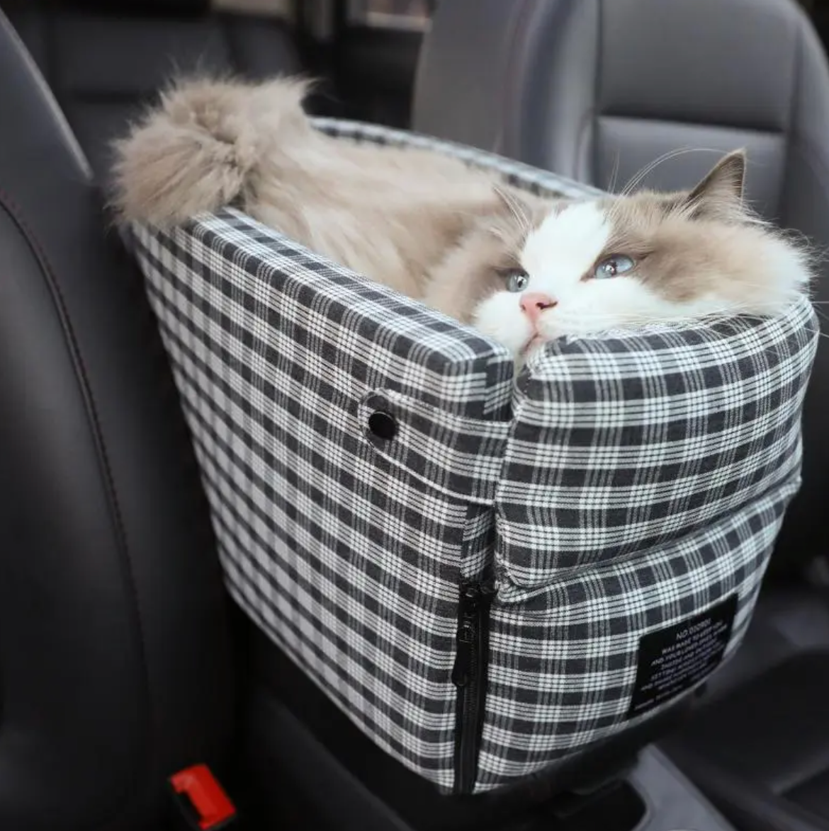 Portable Pet Car Booster Bed