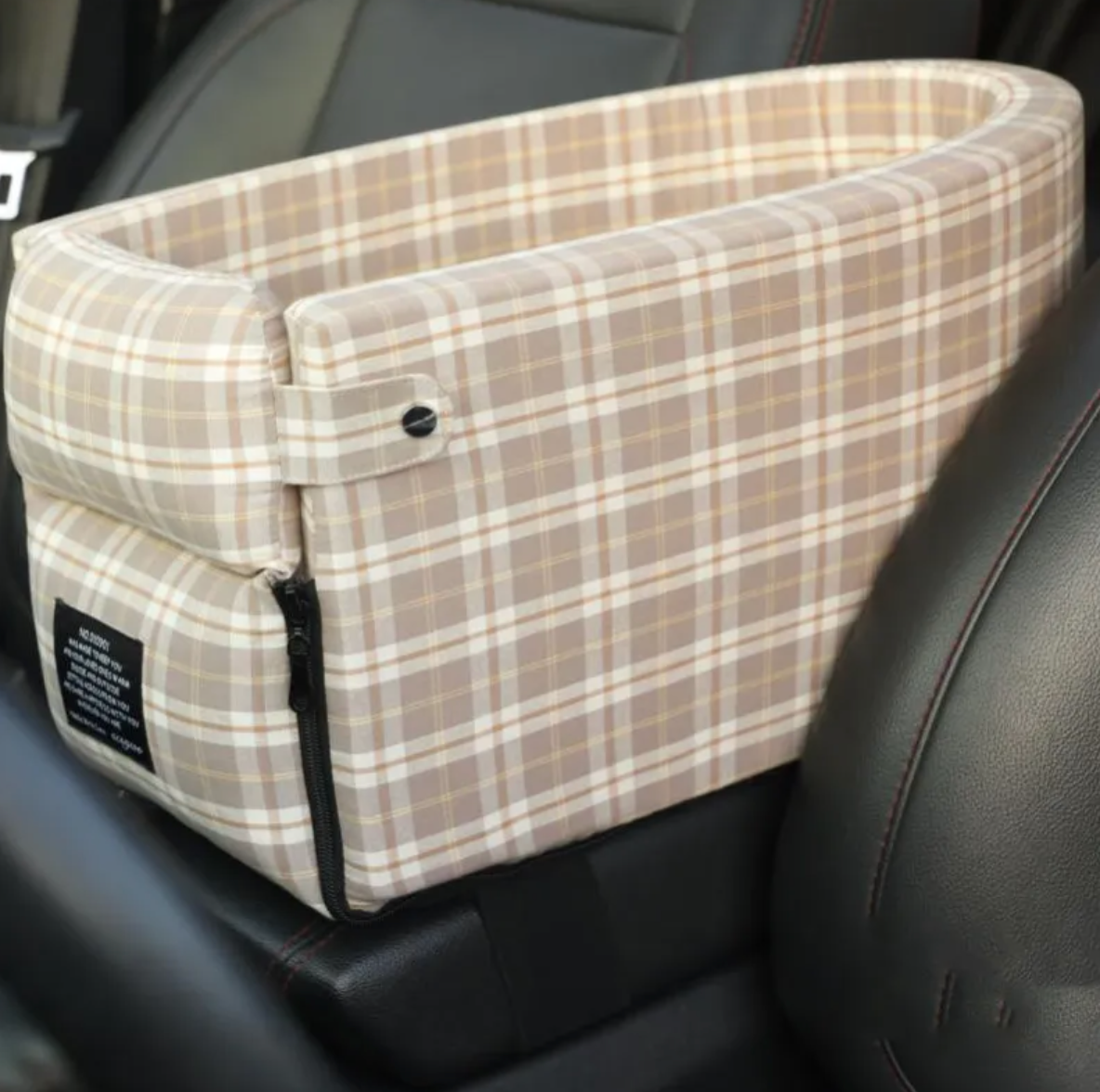 Portable Pet Car Booster Bed