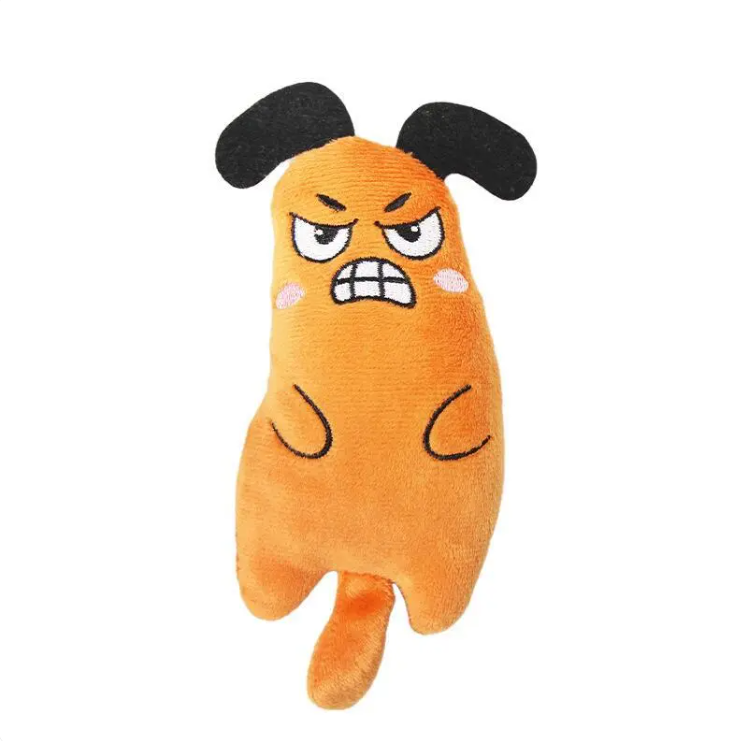 Cat Pet Plush Embroidered Mint Toys